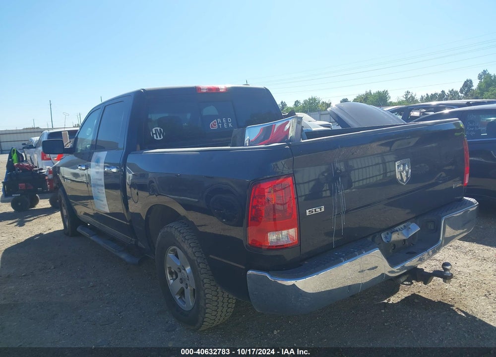 2009 DODGE RAM 1500 SLT/SPORT/TRX VIN: 1D3HB13P79S739273