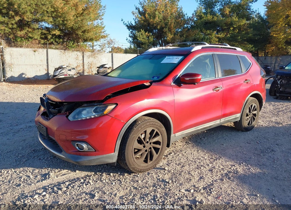 2015 NISSAN ROGUE SL VIN: 5N1AT2MV0FC789203