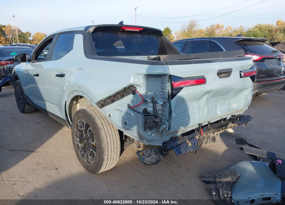 2022 HYUNDAI SANTA CRUZ SEL VIN: 5NTJBDAE6NH025089
