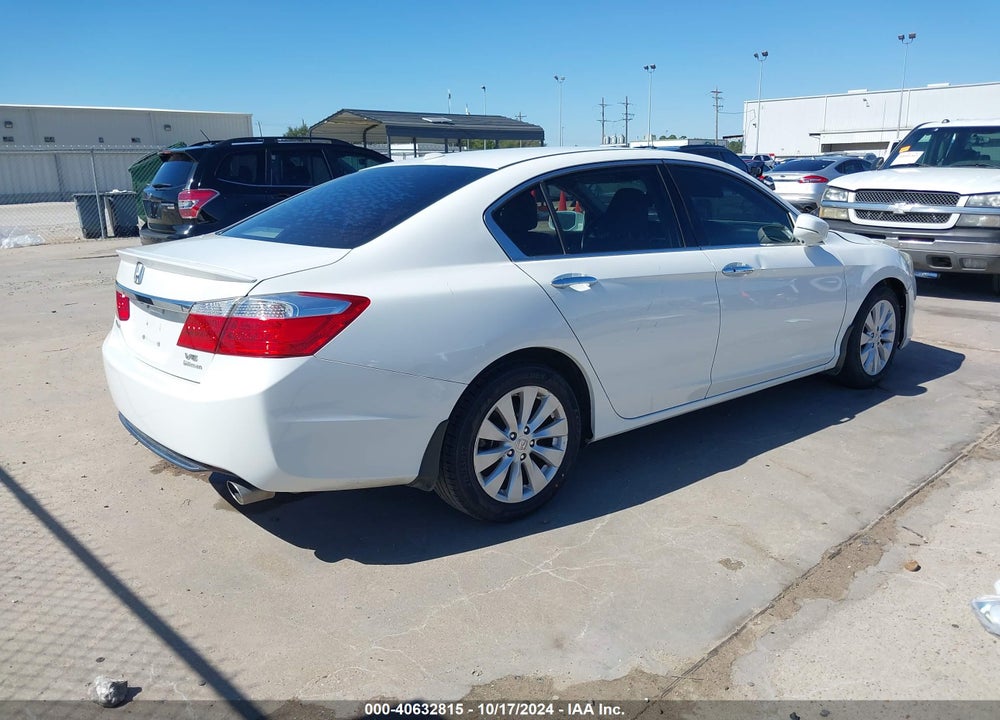 2014 HONDA ACCORD EX-L V-6 VIN: 1HGCR3F84EA036262