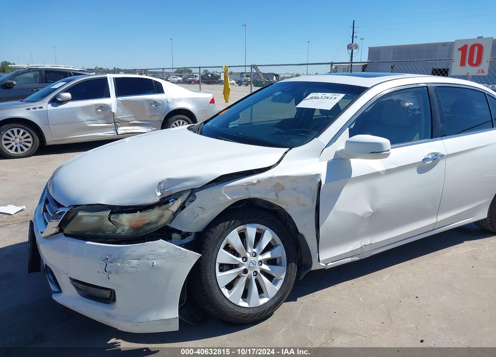 2014 HONDA ACCORD EX-L V-6 VIN: 1HGCR3F84EA036262