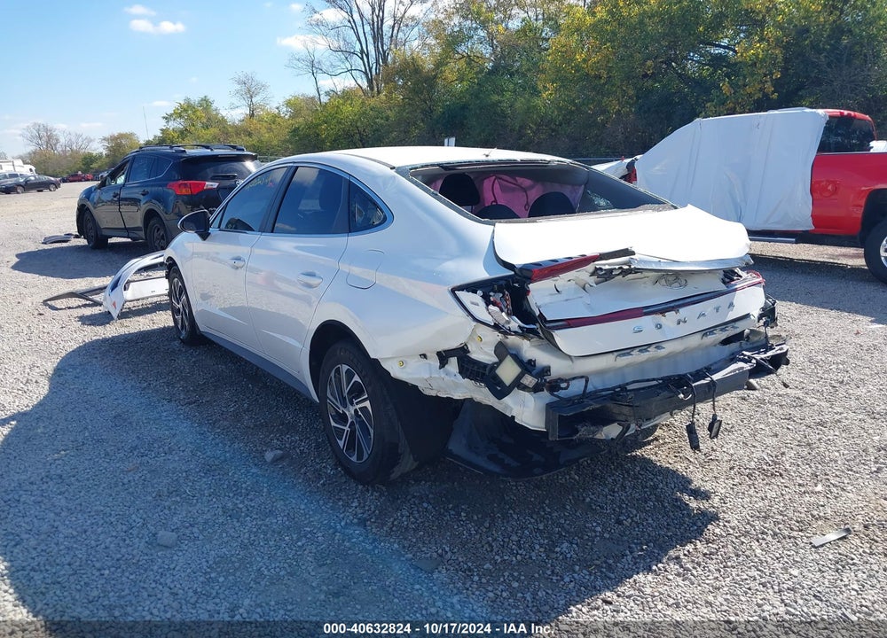 2021 HYUNDAI SONATA BLUE VIN: KMHL24JJ1MA027502