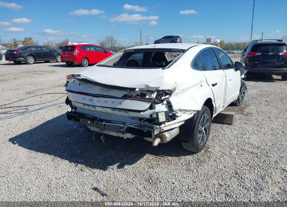 2021 HYUNDAI SONATA BLUE VIN: KMHL24JJ1MA027502