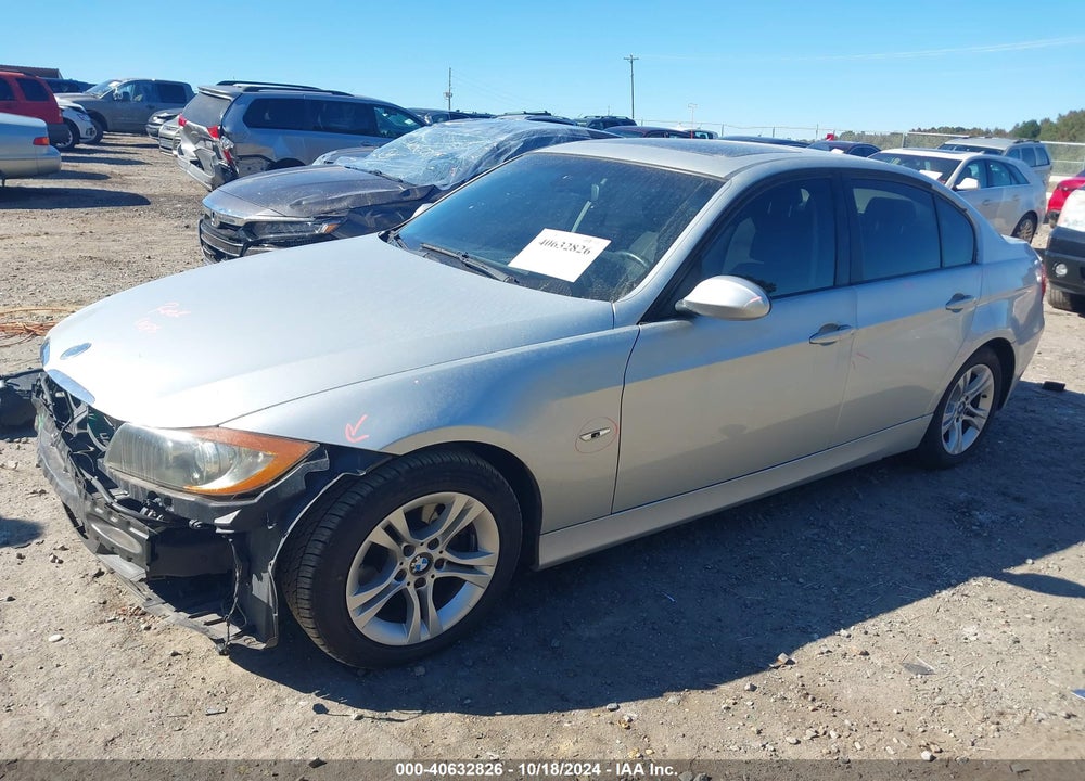 2008 BMW 328I VIN: WBAVA33558P142095