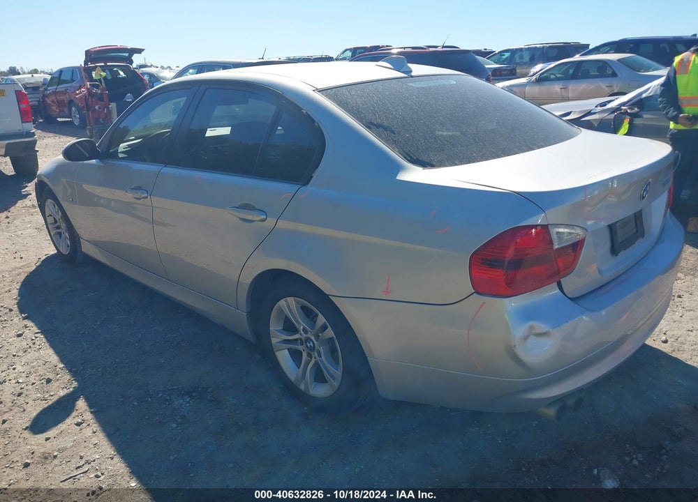 2008 BMW 328I VIN: WBAVA33558P142095