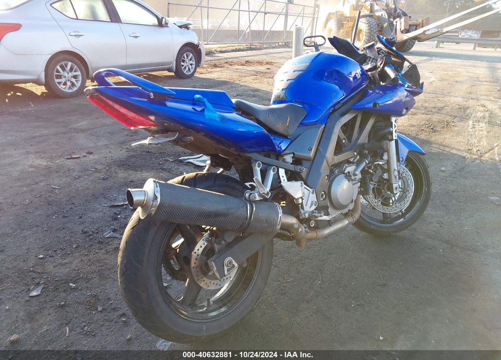 2007 SUZUKI SV650 VIN: JS1VP53A772101760
