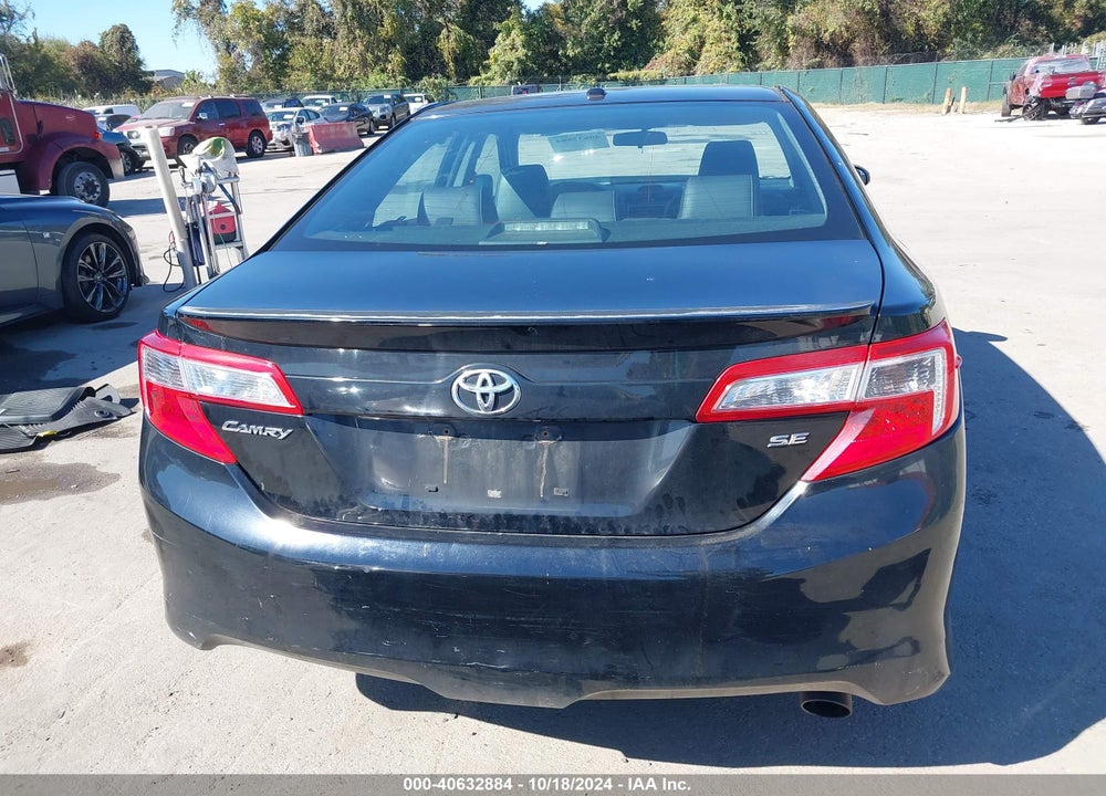 2012 TOYOTA CAMRY SE VIN: 4T1BF1FKXCU091003
