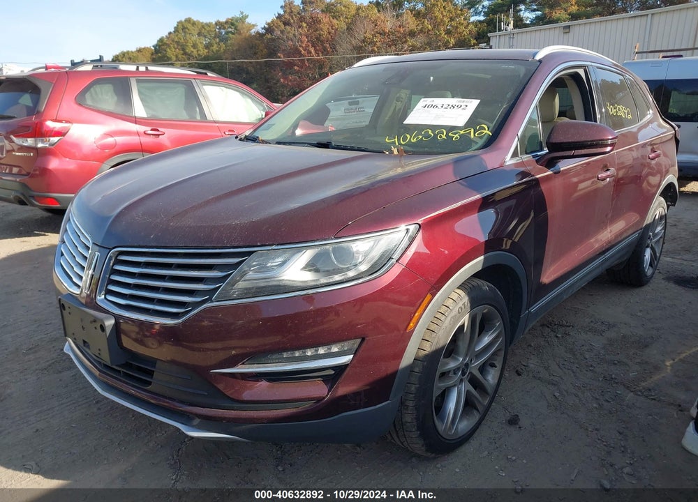 2016 LINCOLN MKC RESERVE VIN: 5LMTJ3DHXGUJ20458
