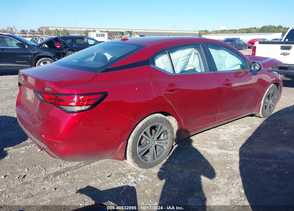 2021 NISSAN SENTRA SV XTRONIC CVT VIN: 3N1AB8CV3MY221448