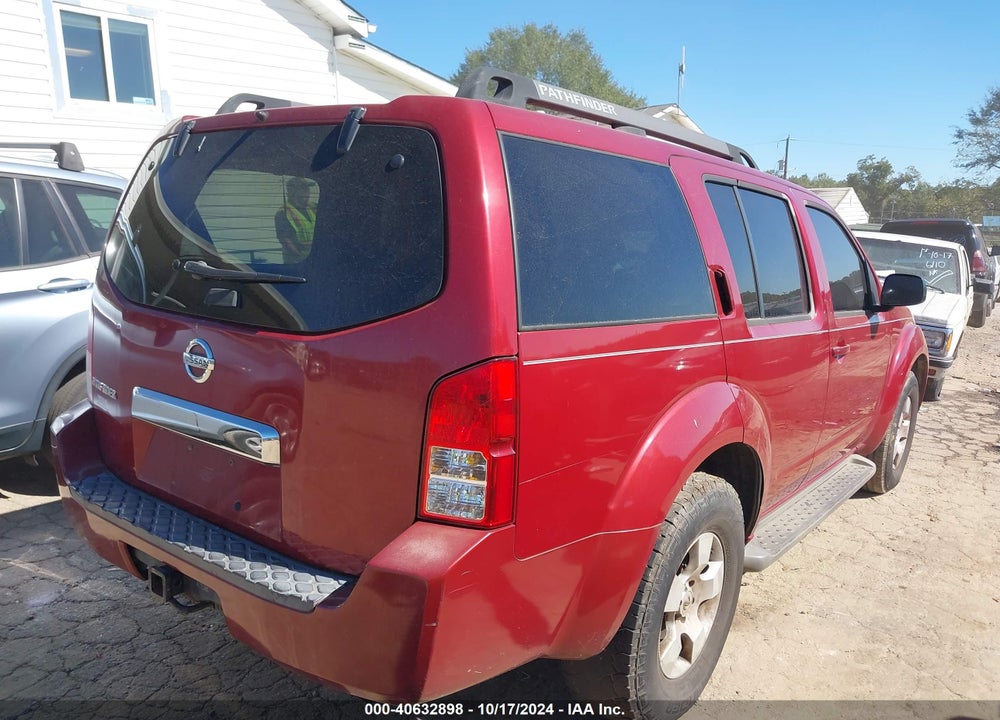 2006 NISSAN PATHFINDER S VIN: 5N1AR18U26C639832