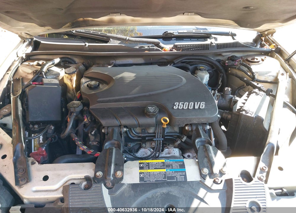 2008 CHEVROLET IMPALA LT VIN: 2G1WT58N081369559