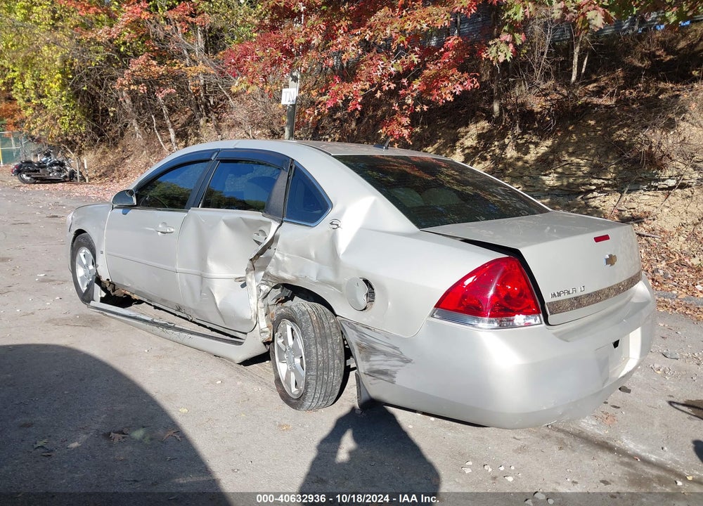 2008 CHEVROLET IMPALA LT VIN: 2G1WT58N081369559