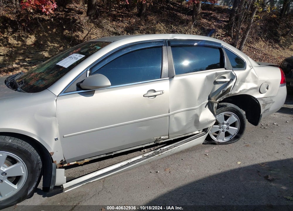 2008 CHEVROLET IMPALA LT VIN: 2G1WT58N081369559