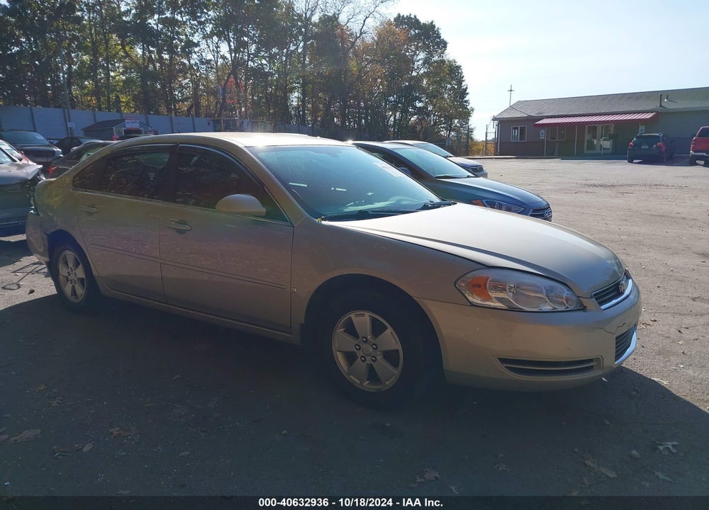 2008 CHEVROLET IMPALA LT VIN: 2G1WT58N081369559