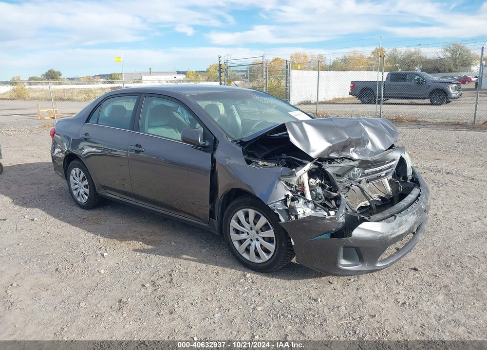 2013 TOYOTA COROLLA LE VIN: 5YFBU4EE6DP077153
