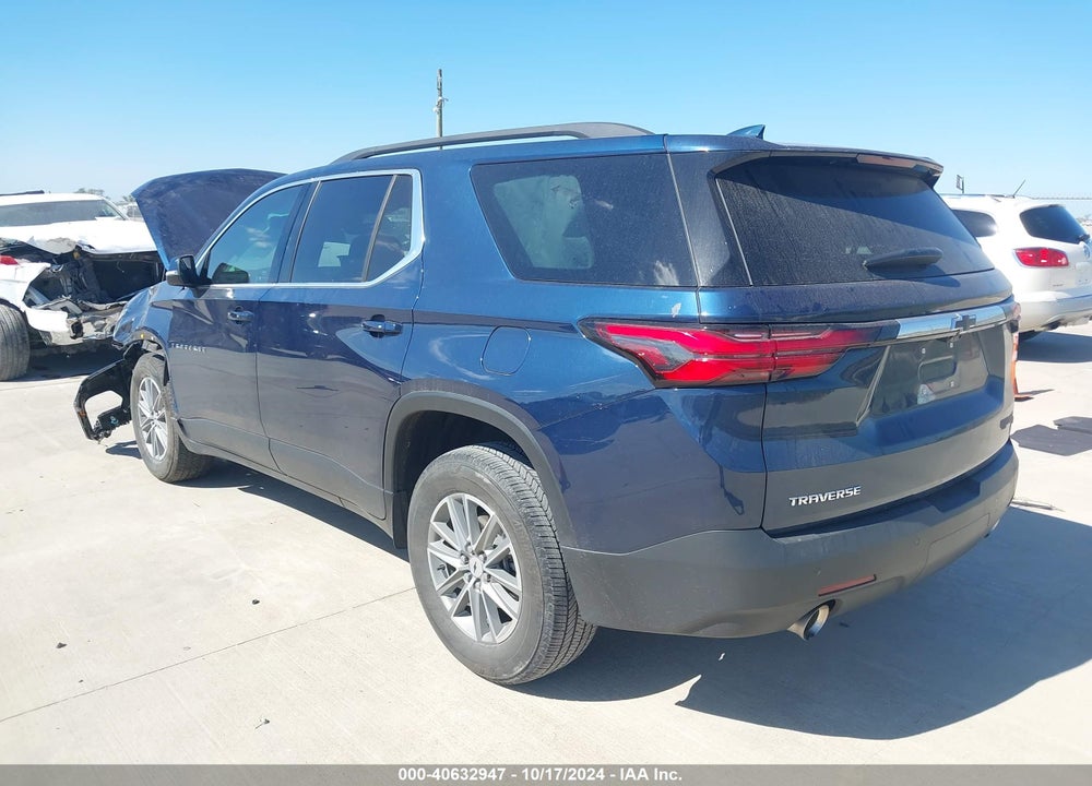 2022 CHEVROLET TRAVERSE FWD LT CLOTH VIN: 1GNERGKW0NJ170678