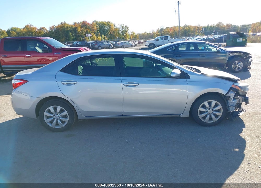 2015 TOYOTA COROLLA LE VIN: 2T1BURHE6FC310010