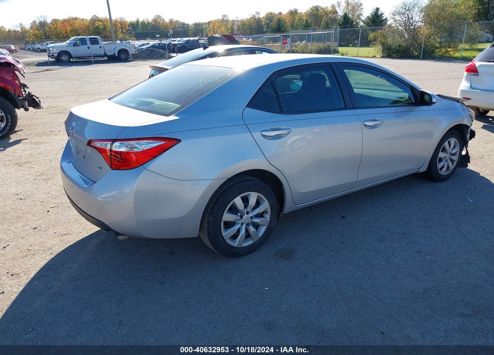2015 TOYOTA COROLLA LE VIN: 2T1BURHE6FC310010