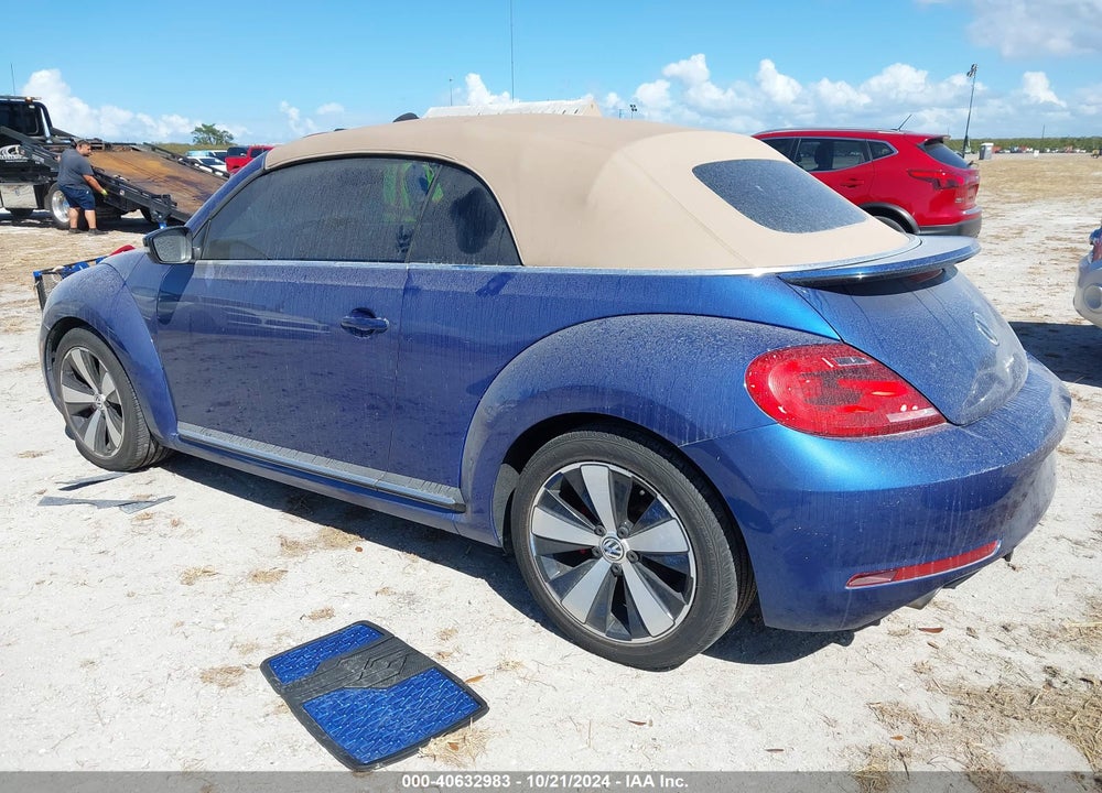 2013 VOLKSWAGEN BEETLE 2.0T VIN: 3VW8T7AT9DM819780
