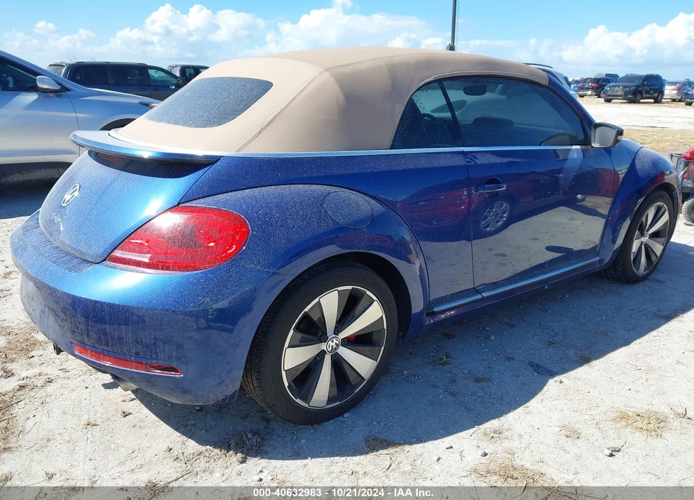 2013 VOLKSWAGEN BEETLE 2.0T VIN: 3VW8T7AT9DM819780