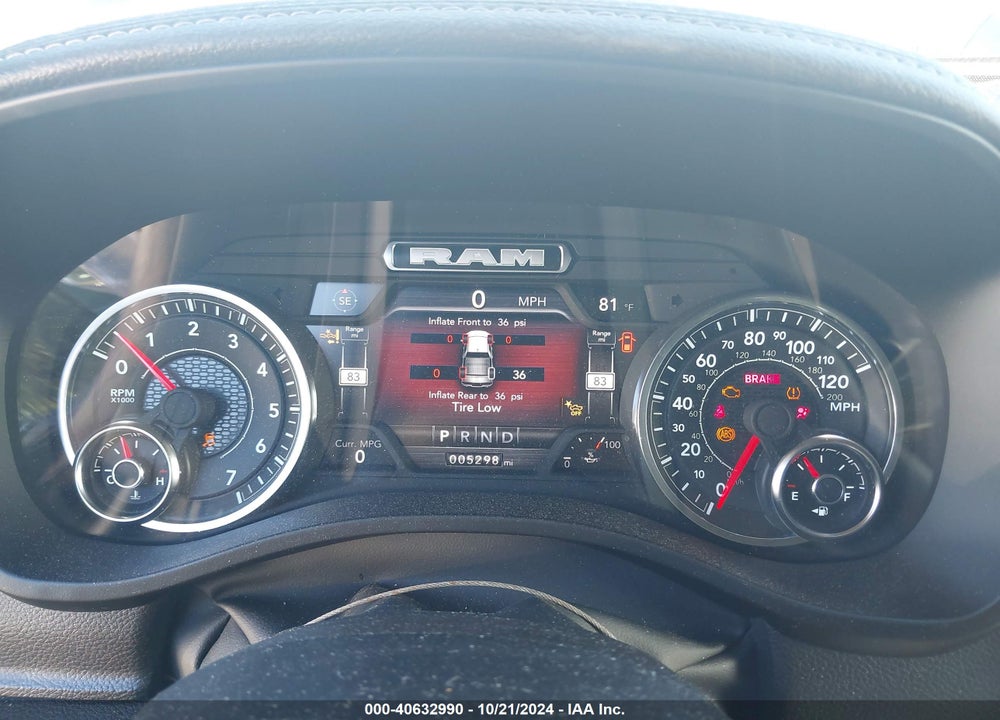 2024 RAM 1500 LAIE  4X4 5'7 BOX VIN: 1C6SRFJT4RN203006