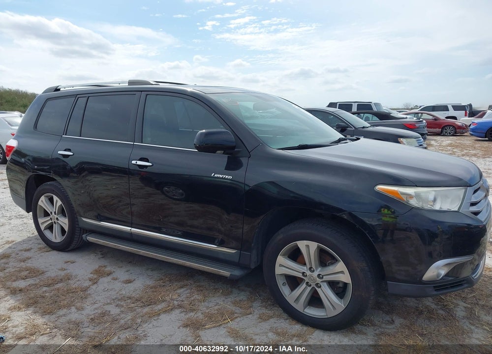 2012 TOYOTA HIGHLANDER LIMITED V6 VIN: 5TDYK3EH5CS076540