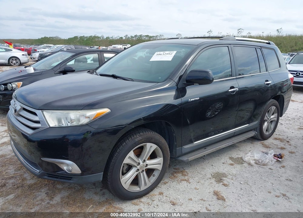 2012 TOYOTA HIGHLANDER LIMITED V6 VIN: 5TDYK3EH5CS076540