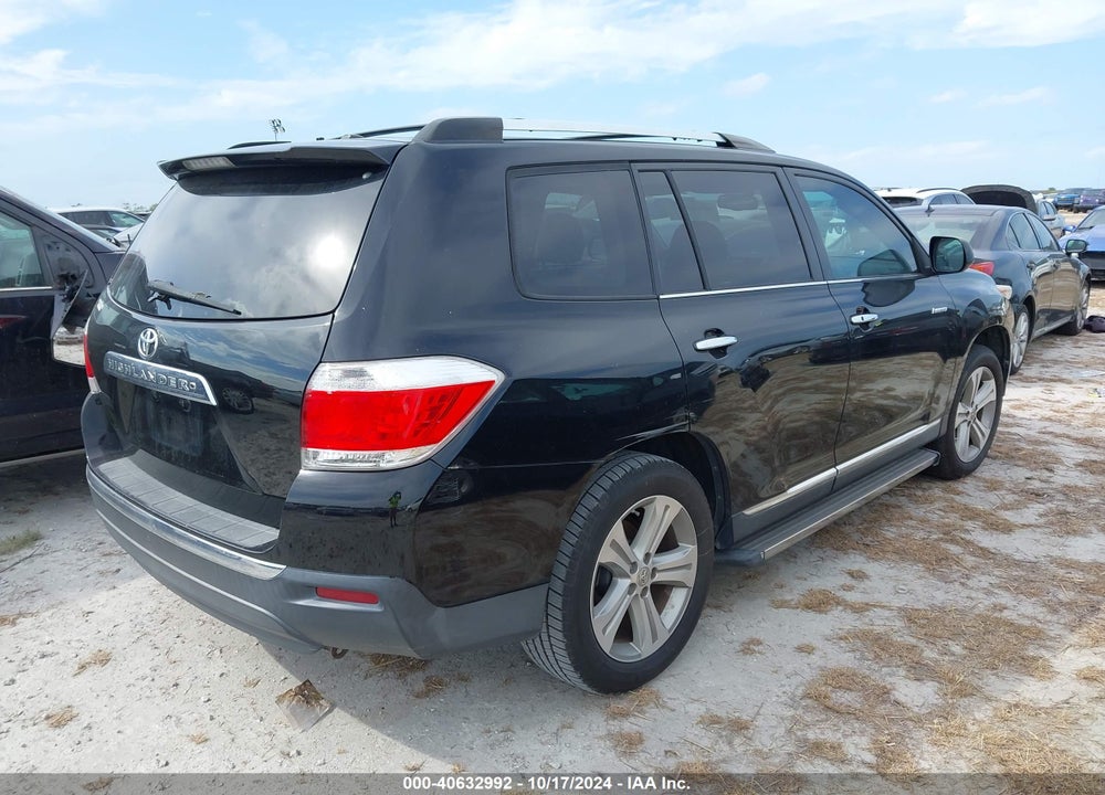 2012 TOYOTA HIGHLANDER LIMITED V6 VIN: 5TDYK3EH5CS076540