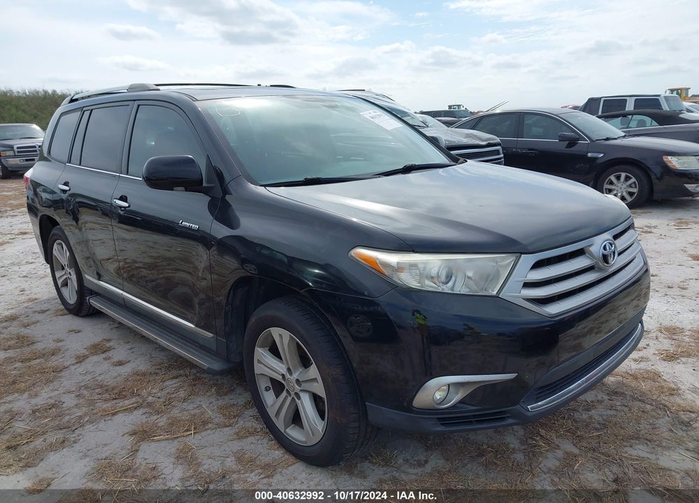 2012 TOYOTA HIGHLANDER LIMITED V6 VIN: 5TDYK3EH5CS076540