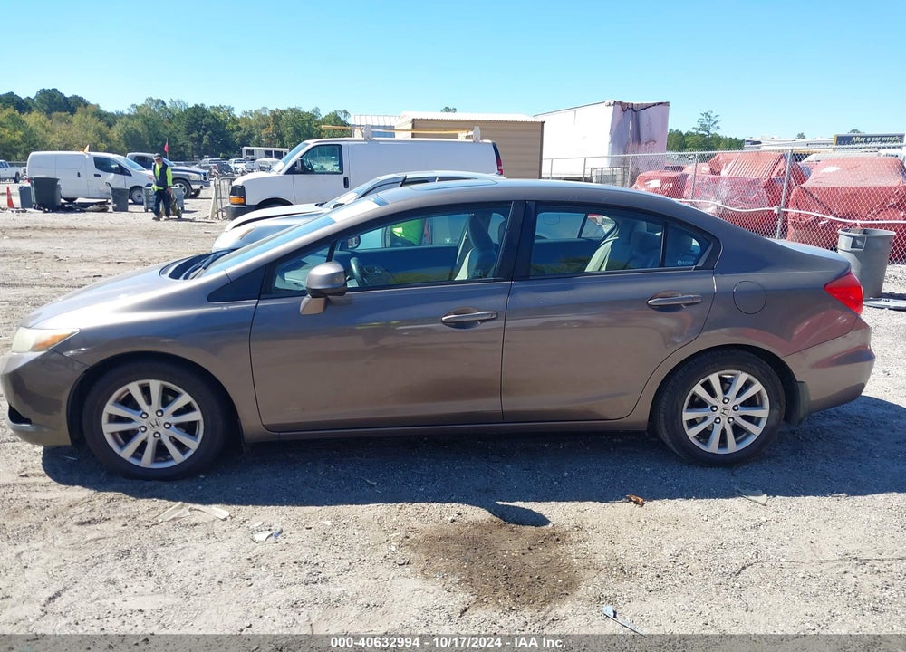 2012 HONDA CIVIC EX VIN: 2HGFB2F84CH519017