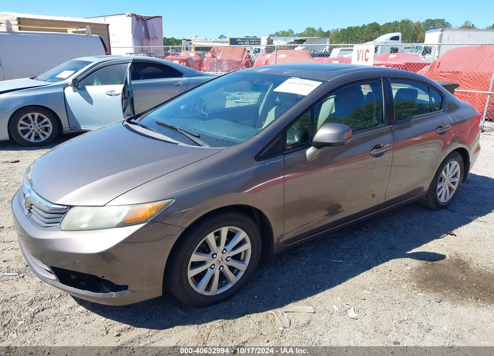2012 HONDA CIVIC EX VIN: 2HGFB2F84CH519017