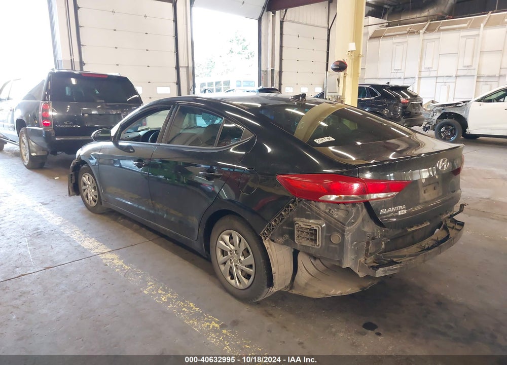 2017 HYUNDAI ELANTRA SE VIN: 5NPD74LF8HH191458