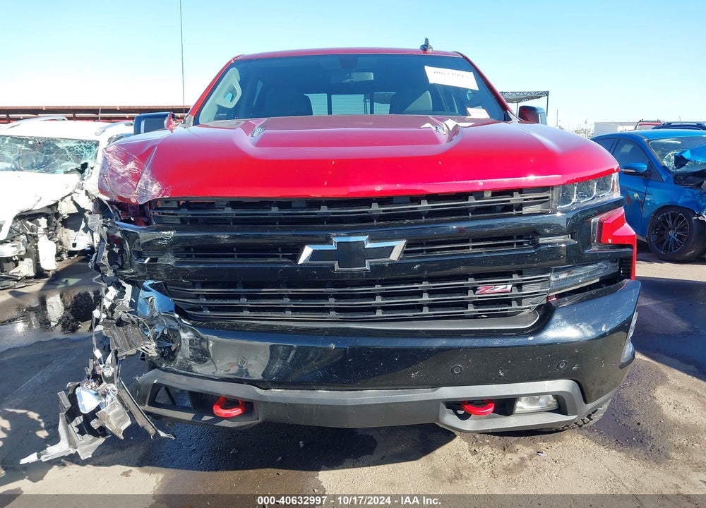 2021 CHEVROLET SILVERADO 1500 4WD SHORT BED LT TRAIL BOSS VIN: 3GCPYFEL1MG173170