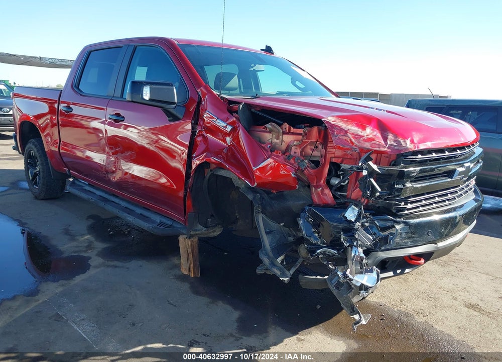 2021 CHEVROLET SILVERADO 1500 4WD SHORT BED LT TRAIL BOSS VIN: 3GCPYFEL1MG173170