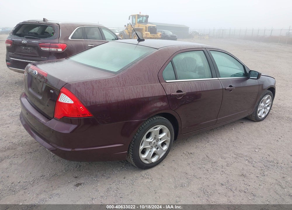 2011 FORD FUSION SE VIN: 3FAHP0HA2BR182160