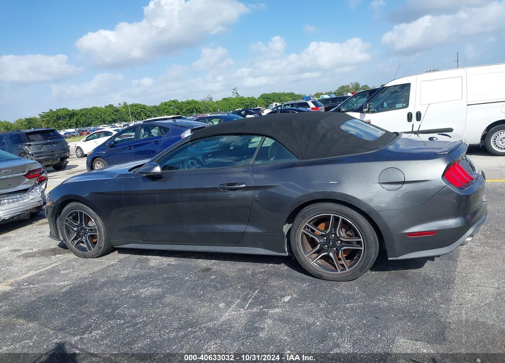 2019 FORD MUSTANG ECOBOOST PREMIUM VIN: 1FATP8UH1K5179376