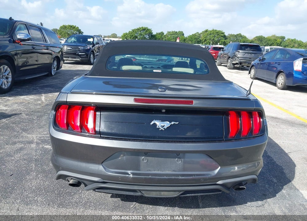 2019 FORD MUSTANG ECOBOOST PREMIUM VIN: 1FATP8UH1K5179376