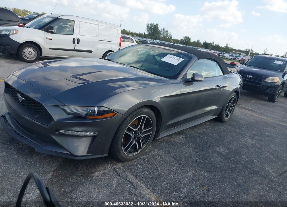 2019 FORD MUSTANG ECOBOOST PREMIUM VIN: 1FATP8UH1K5179376