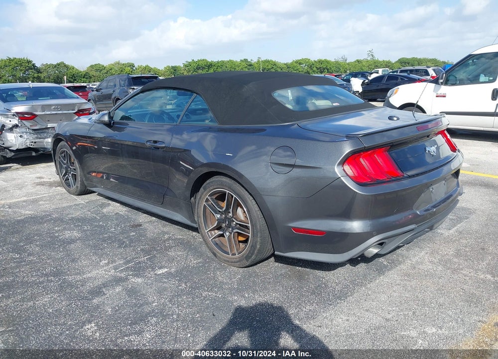 2019 FORD MUSTANG ECOBOOST PREMIUM VIN: 1FATP8UH1K5179376