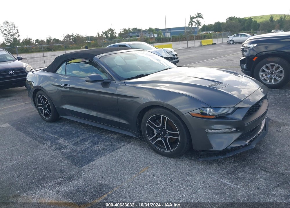 2019 FORD MUSTANG ECOBOOST PREMIUM VIN: 1FATP8UH1K5179376