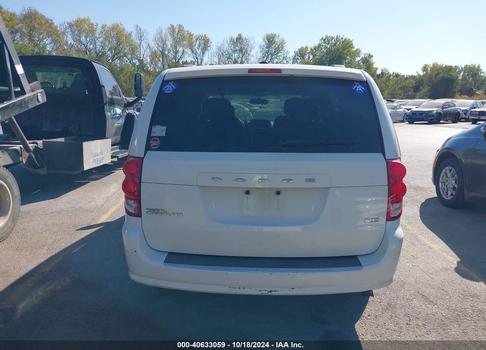 2016 DODGE GRAND CARAVAN SXT VIN: 2C4RDGCG4GR387987