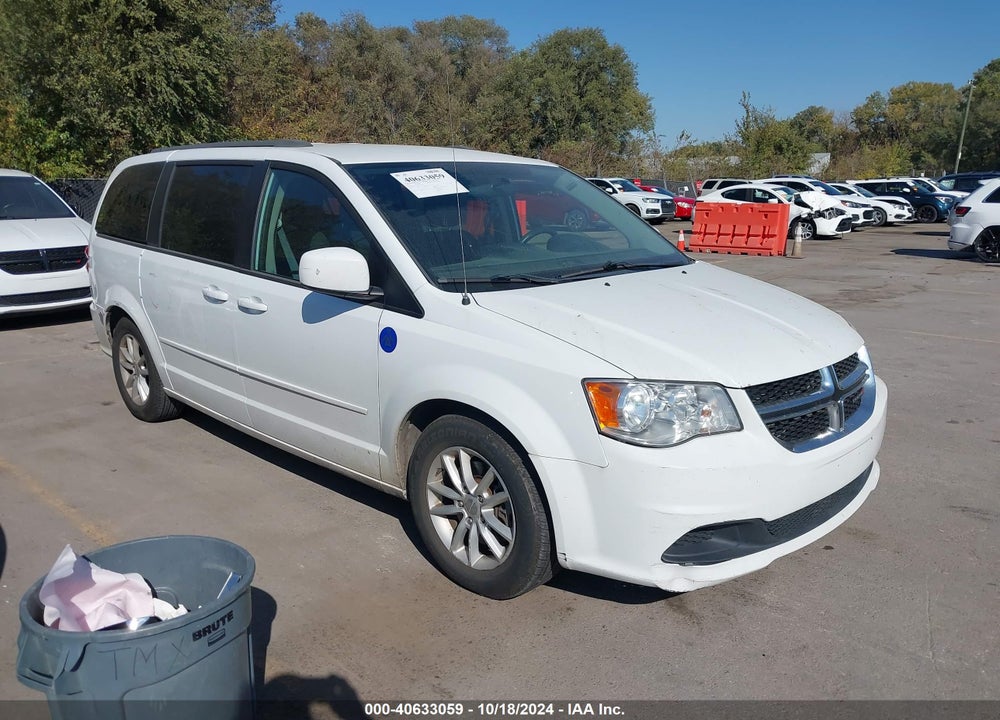 2016 DODGE GRAND CARAVAN SXT VIN: 2C4RDGCG4GR387987