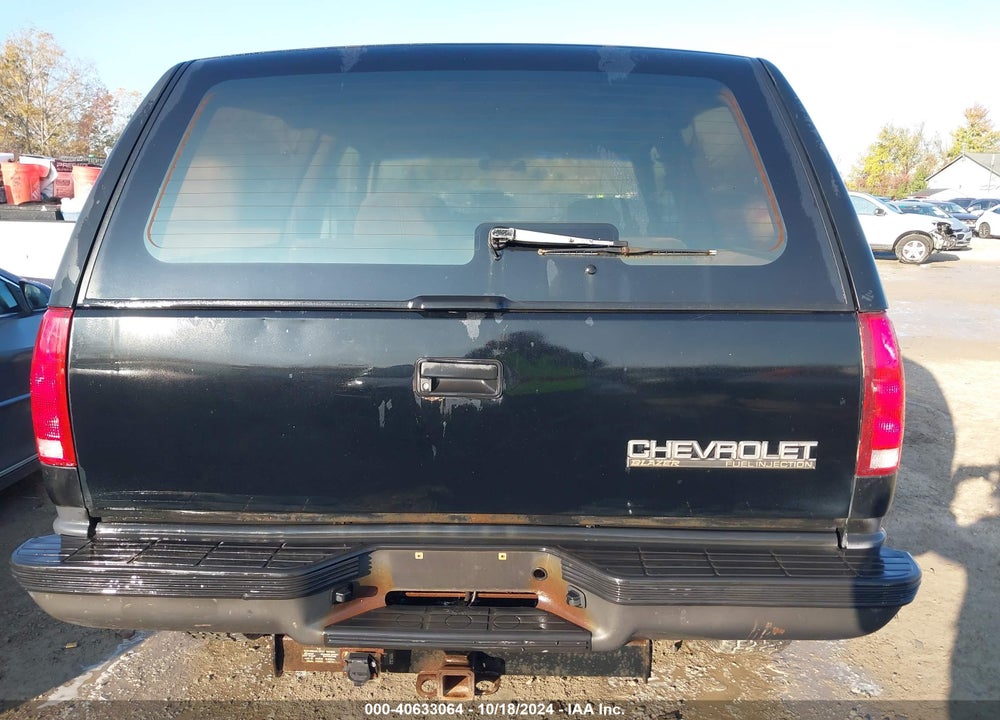1993 CHEVROLET BLAZER K1500 VIN: 1GNEK18K0PJ351904
