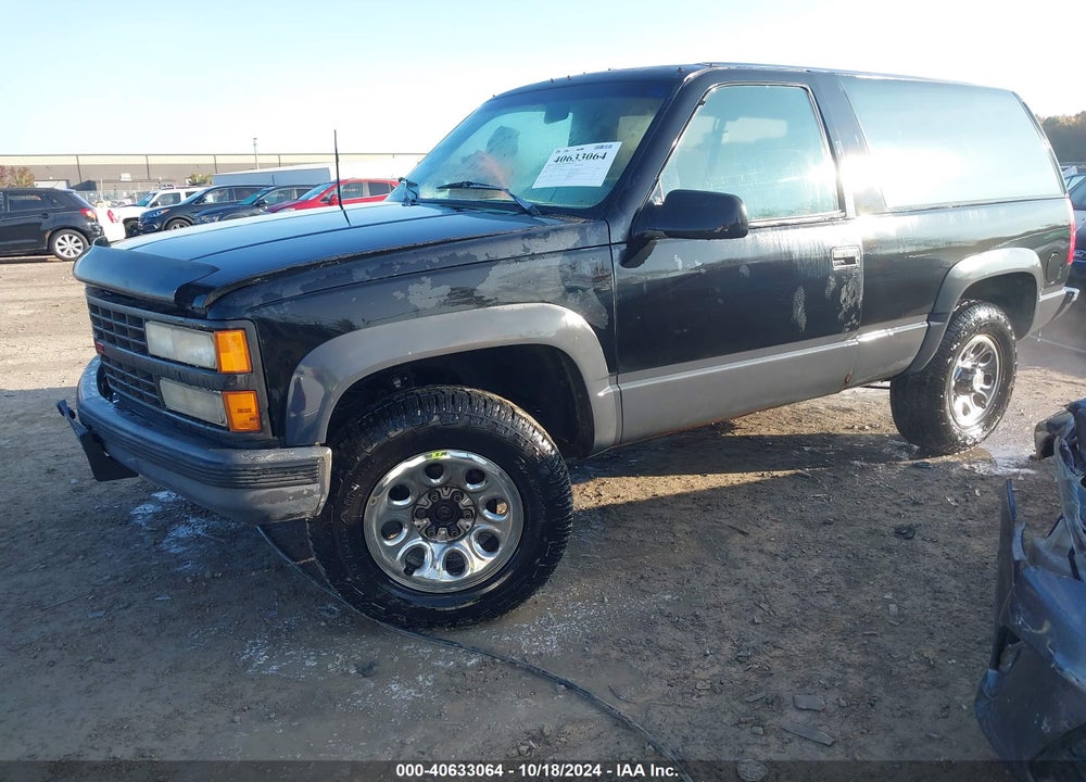 1993 CHEVROLET BLAZER K1500 VIN: 1GNEK18K0PJ351904
