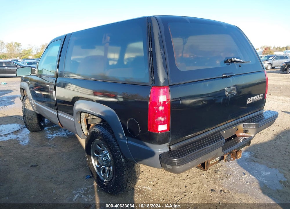 1993 CHEVROLET BLAZER K1500 VIN: 1GNEK18K0PJ351904
