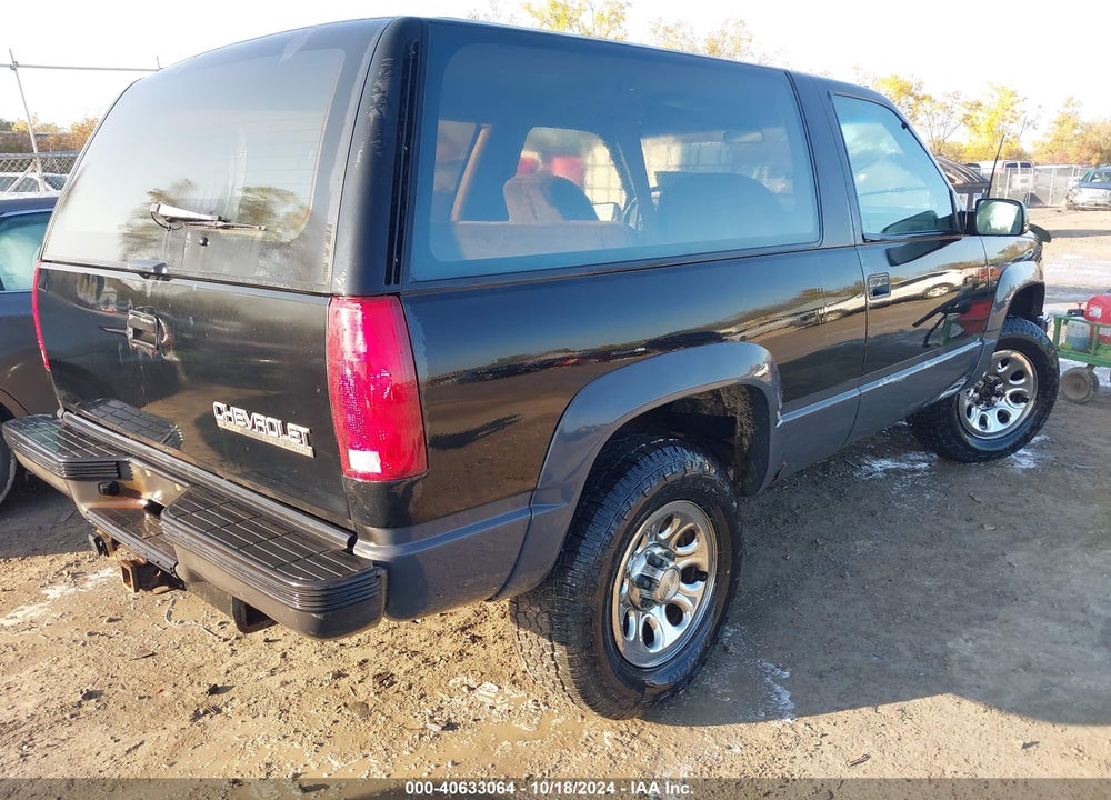 1993 CHEVROLET BLAZER K1500 VIN: 1GNEK18K0PJ351904