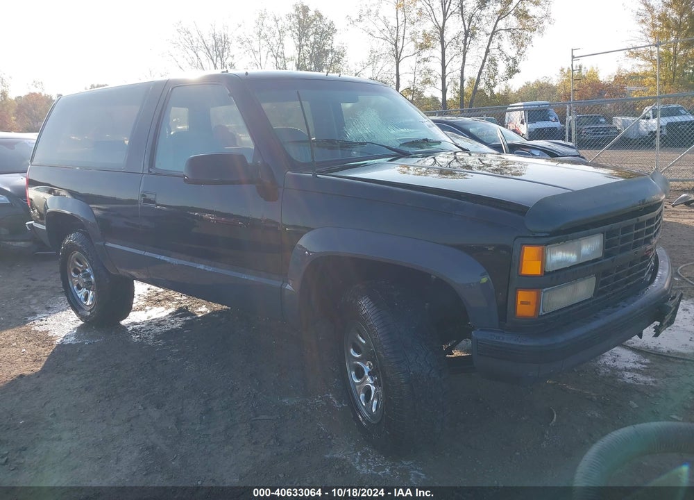 1993 CHEVROLET BLAZER K1500 VIN: 1GNEK18K0PJ351904