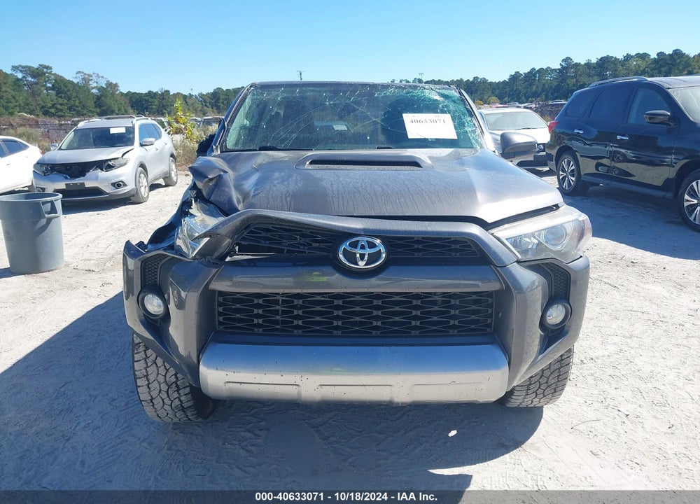 2015 TOYOTA 4RUNNER TRAIL VIN: JTEBU5JR2F5211022
