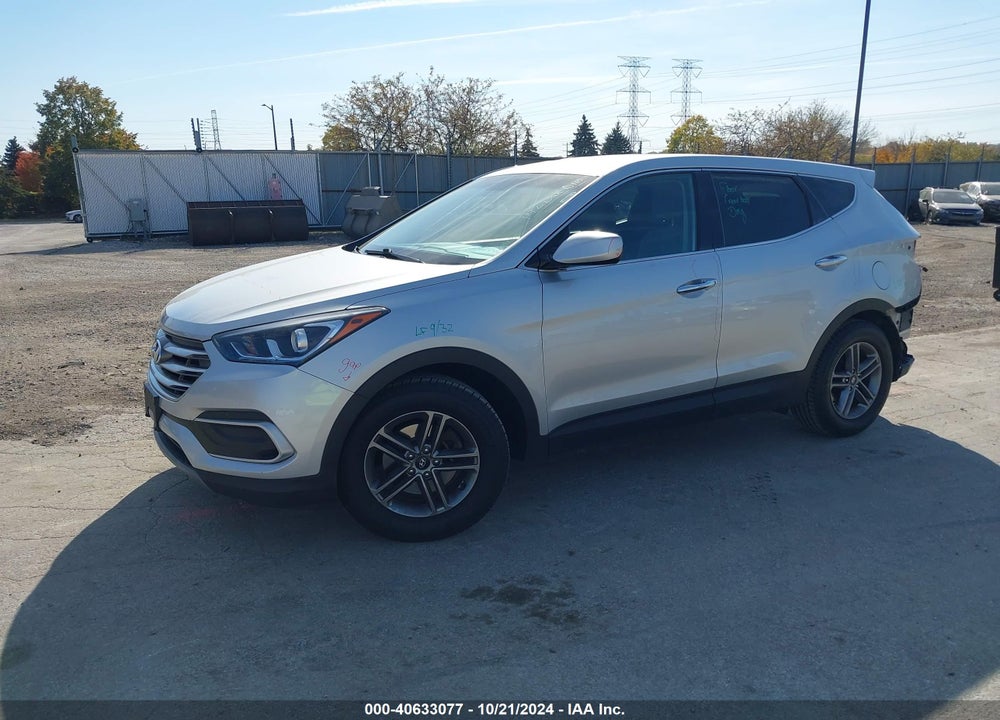 2018 HYUNDAI SANTA FE SPORT 2.4L VIN: 5XYZTDLB2JG569446