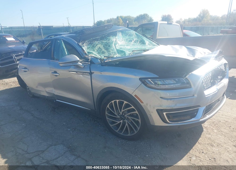 2020 LINCOLN NAUTILUS RESERVE VIN: 2LMPJ8K97LBL12390